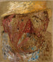Kopf eines Mannes mit Strohhut - Tadeusz Makowski — Ansicht des Kunstwerks