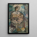 Mutterschaft - Tadeusz Makowski — gerahmtes Bild an der Wand