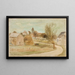 An der Dorfrand - Tadeusz Makowski — gerahmtes Bild an der Wand