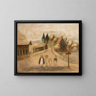 Tadeusz Makowski - Norman landscape Breuilpont.webp