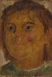 Studie eines Porträts eines kleinen Mädchens - Tadeusz Makowski — Ansicht des Kunstwerks