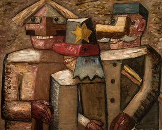 Tadeusz Makowski - Railwaymen.webp