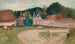 Straße vor dem Bauernhof - Tadeusz Makowski — Ansicht des Kunstwerks