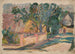 Casa sulla strada - Tadeusz Makowski — vista dell’opera