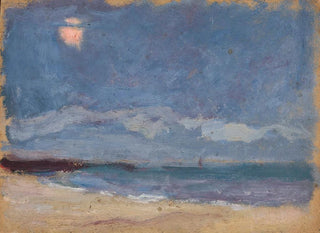 Tadeusz Makowski - Seascape the sun behind a cloud.webp