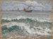 Mer tempestosa con barche - Tadeusz Makowski — vista dell’opera