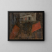 Rue - Tadeusz Makowski — gerahmtes Bild an der Wand