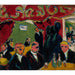 Taverne - Ernst Ludwig Kirchner — in einem Innenraum präsentiert