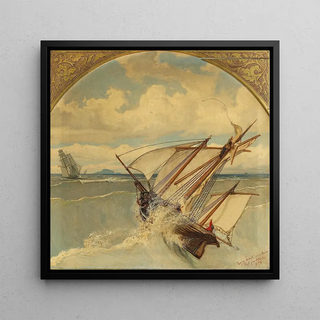 Tempête en mer - Jaroslav Cermak