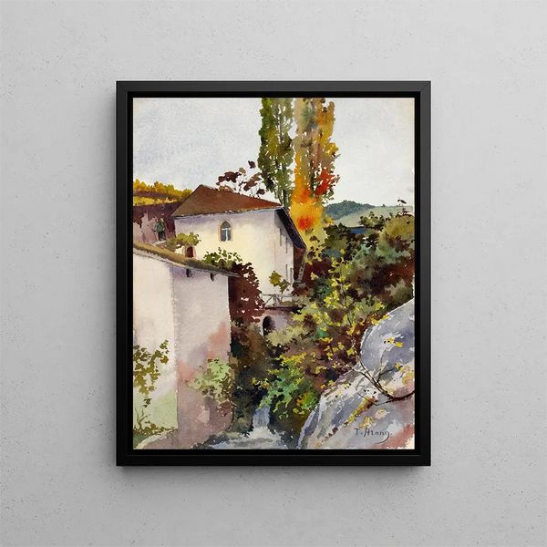Templeton Strong - Between Lausanne and Vevey Above the Highway.webp