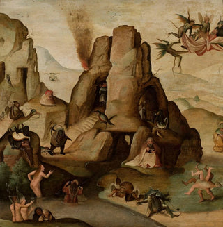 Tentation de saint Antoine - Anonyme