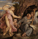 Tentation de saint Antoine - Gottlieb Schick — Ansicht des Kunstwerks
