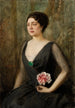 Portrait of Izabela Szembekowa - Teodor Axentowicz — artwork view