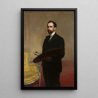 Teodor Axentowicz - Selfportrait with palette.webp