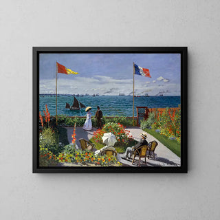 Terrazza a Sainte-Adresse di Claude Monet