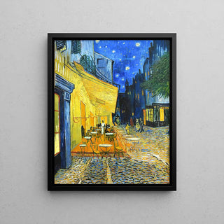 Cafe terrace in the evening - Vincent Van Gogh | Art print Painting Wall decoration poster copy
