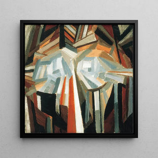 Alexander Konstantinovich Bogomazov - Cubist Head.webp