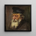 Kopf eines Juden - Samuel Hirszenberg — gerahmtes Bild an der Wand