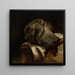 Testa di un uomo ghigliottinato - Théodore Géricault — quadro incorniciato alla parete
