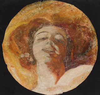 Tête d'une femme aux cheveux roux - Franciszek Murko