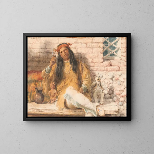 Repos de l'après-midi - Thaddeus Welch — quadro incorniciato alla parete