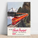Il nuovo Shasta Daylight Portland – San Francisco | Poster vintage