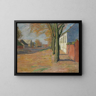 Theo Von Brockhusen - Landstrae mit Bumen.webp