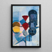Composition II Stillleben - Theo van Doesburg — gerahmtes Bild an der Wand