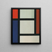 Gegen-Komposition - Theo van Doesburg — gerahmtes Bild an der Wand