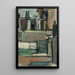Maisons - Theo van Doesburg — quadro incorniciato alla parete