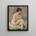 Pas d'Assise Maude - Theo van Rysselberghe — gerahmtes Bild an der Wand