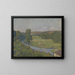 Die Sambre-Tal - Theo van Rysselberghe — gerahmtes Bild an der Wand
