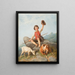 Petit chevrier - Theodor Hosemann — quadro incorniciato alla parete
