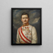 L'empereur Charles Ier d'Autriche - Theodor Mayerhofer — gerahmtes Bild an der Wand