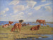 Kühe am Meer - Theodor Philipsen — Ansicht des Kunstwerks