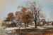 Szene eines Wintertages in der Nähe von St. Pölten - Theodor von Hermann — Ansicht des Kunstwerks