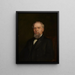 Ritratto di William J. Holliday - Theodore Clement Steele — quadro incorniciato alla parete
