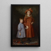 Die Kinder Pierce - Theodore Clement Steele — gerahmtes Bild an der Wand