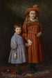 Die Kinder Pierce - Theodore Clement Steele — Ansicht des Kunstwerks