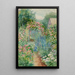 Jardin de fleurs - Theodore Earl Butler — quadro incorniciato alla parete