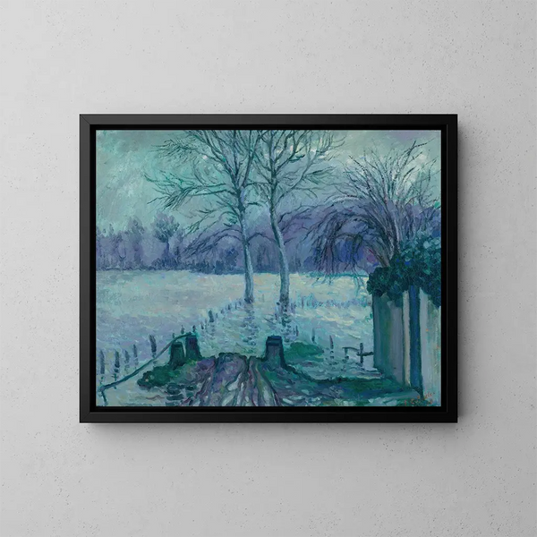 Les Ajuj Giverny - Theodore Earl Butler — gerahmtes Bild an der Wand
