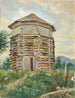 Blockhaus russo in Alaska, 1900 - Theodore J. Richardson — vista dell’opera