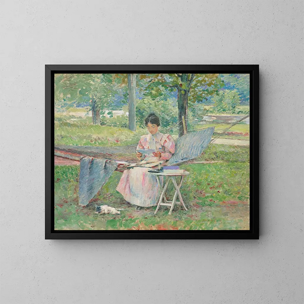Correspondance - Theodore Robinson — gerahmtes Bild an der Wand