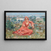 Mittelalter - Theodore Robinson — gerahmtes Bild an der Wand
