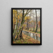 Motiv des späten Herbstes von Hadersdorf - Thérèse Schachner — gerahmtes Bild an der Wand