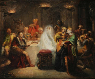 Thodore Chassriau - Le spectre de Banquo.webp