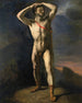 Accademia dell'uomo nudo con spada - Théodore Géricault — vista dell’opera