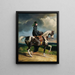 Cavalière - Théodore Géricault — gerahmtes Bild an der Wand