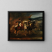 Napoleone che dà un ordine a un ufficiale superiore delle Guide - Théodore Géricault — quadro incorniciato alla parete