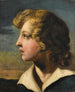 Ritratto di un giovane ragazzo di profilo - Théodore Géricault — vista dell’opera